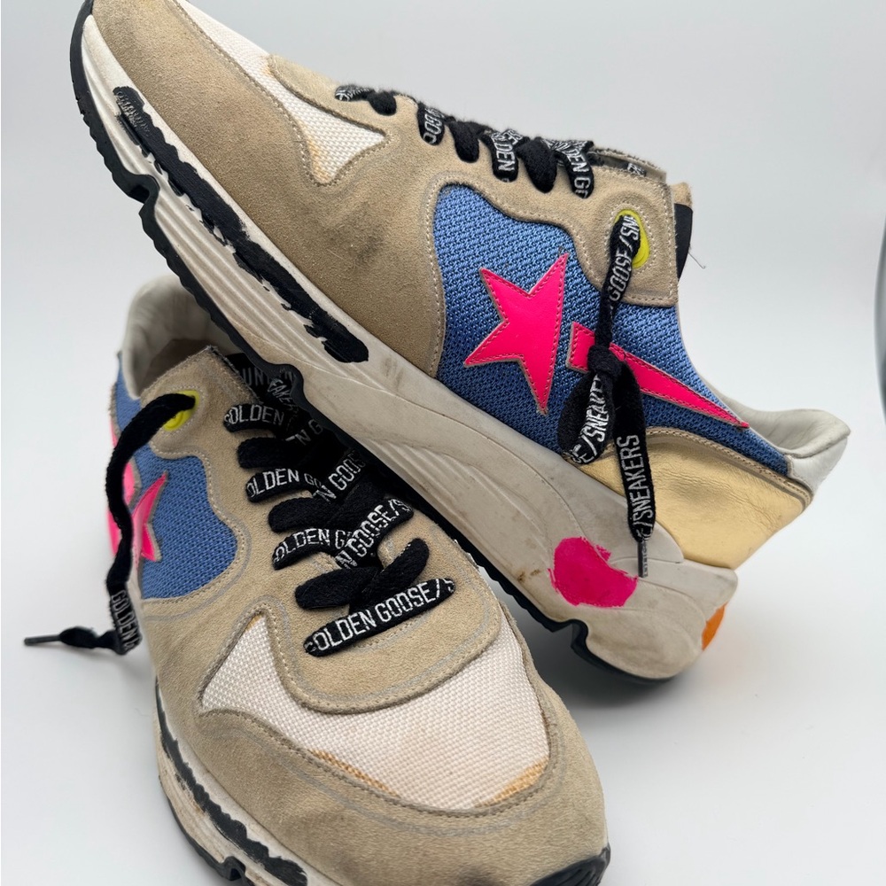 Golden Goose Running Sole sneakers!